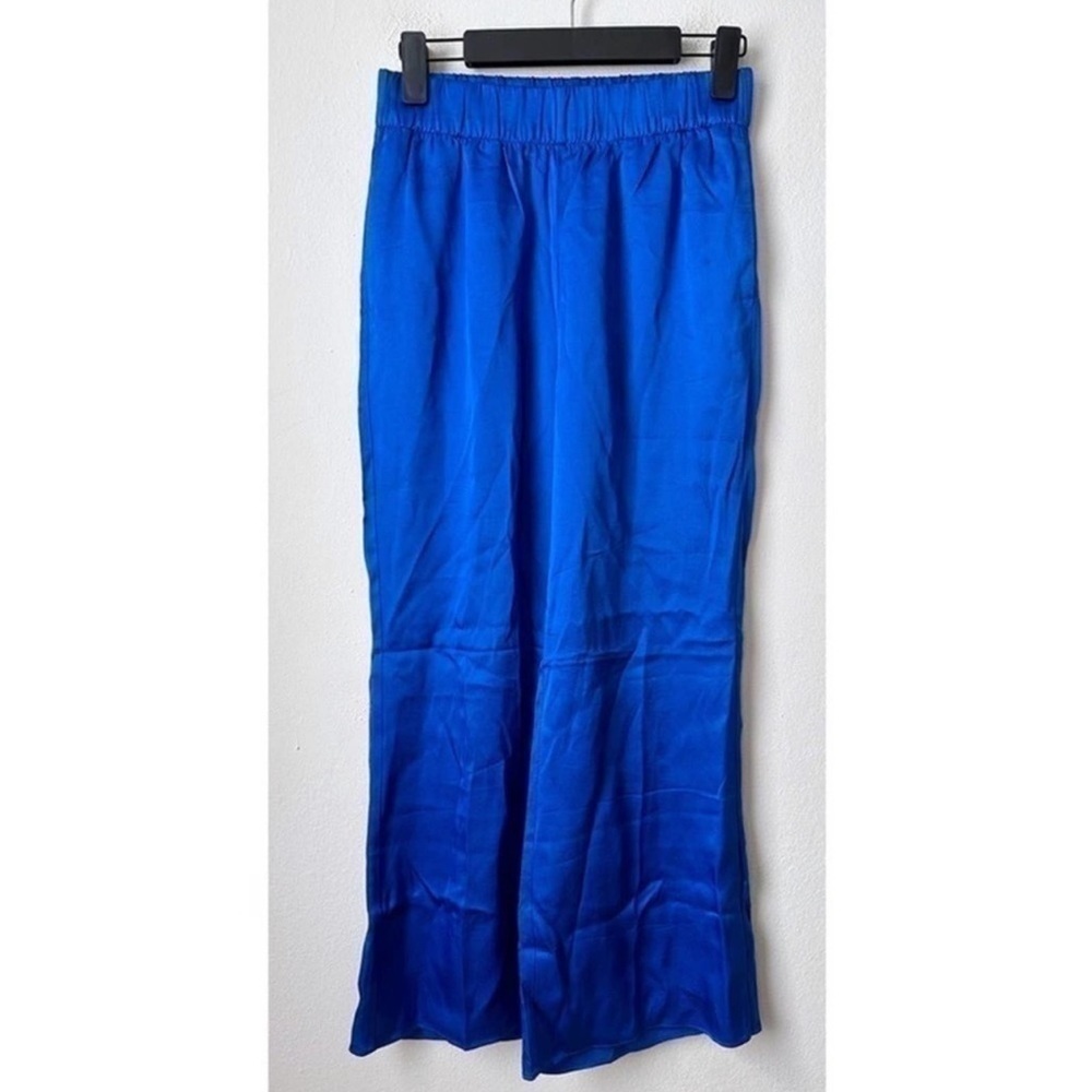 J.Crew Astrid Wide-Leg Luster Crepe Pant
